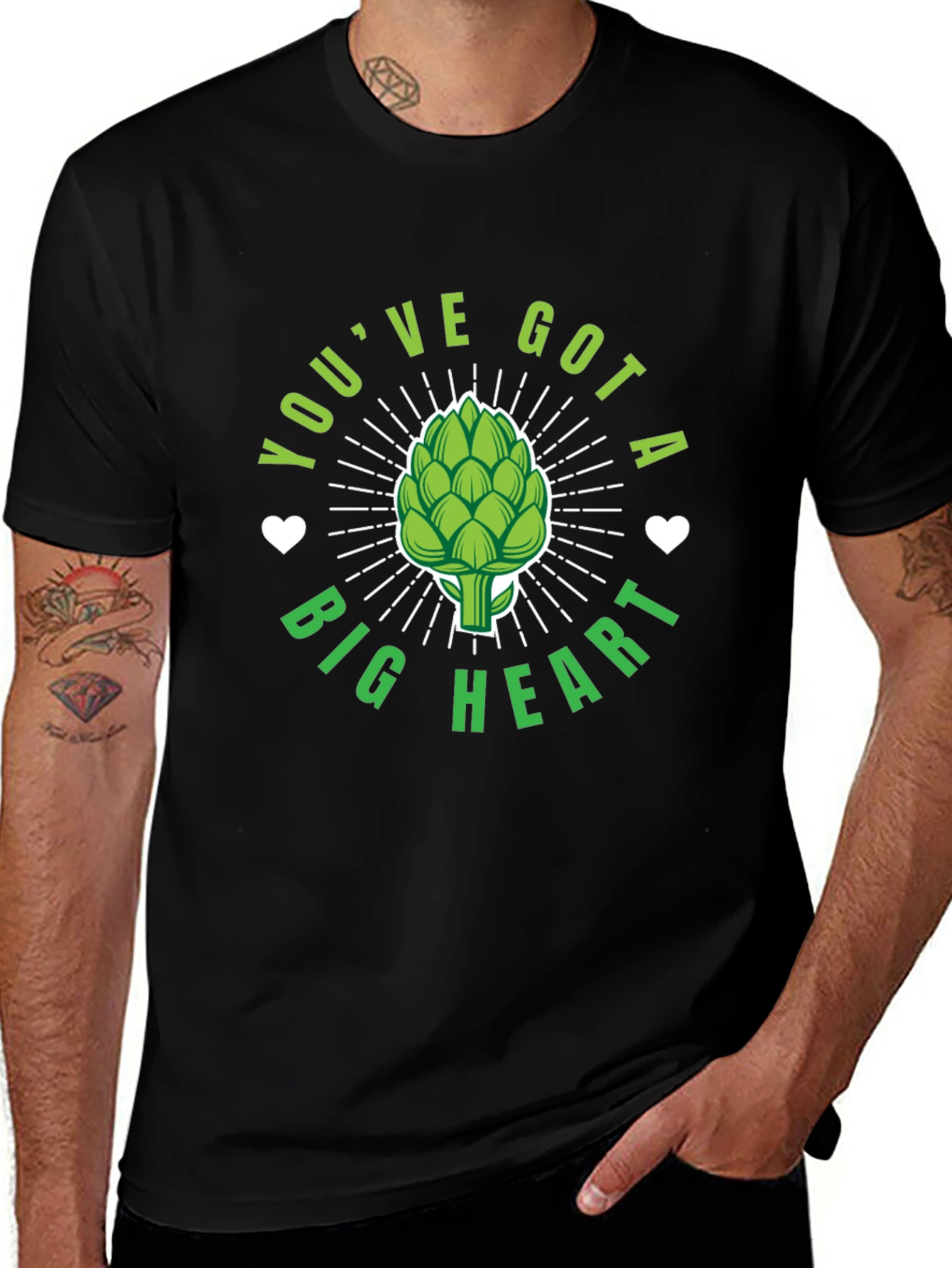 Youve Got a Big Heart Artichoke Graphic T-Shirt