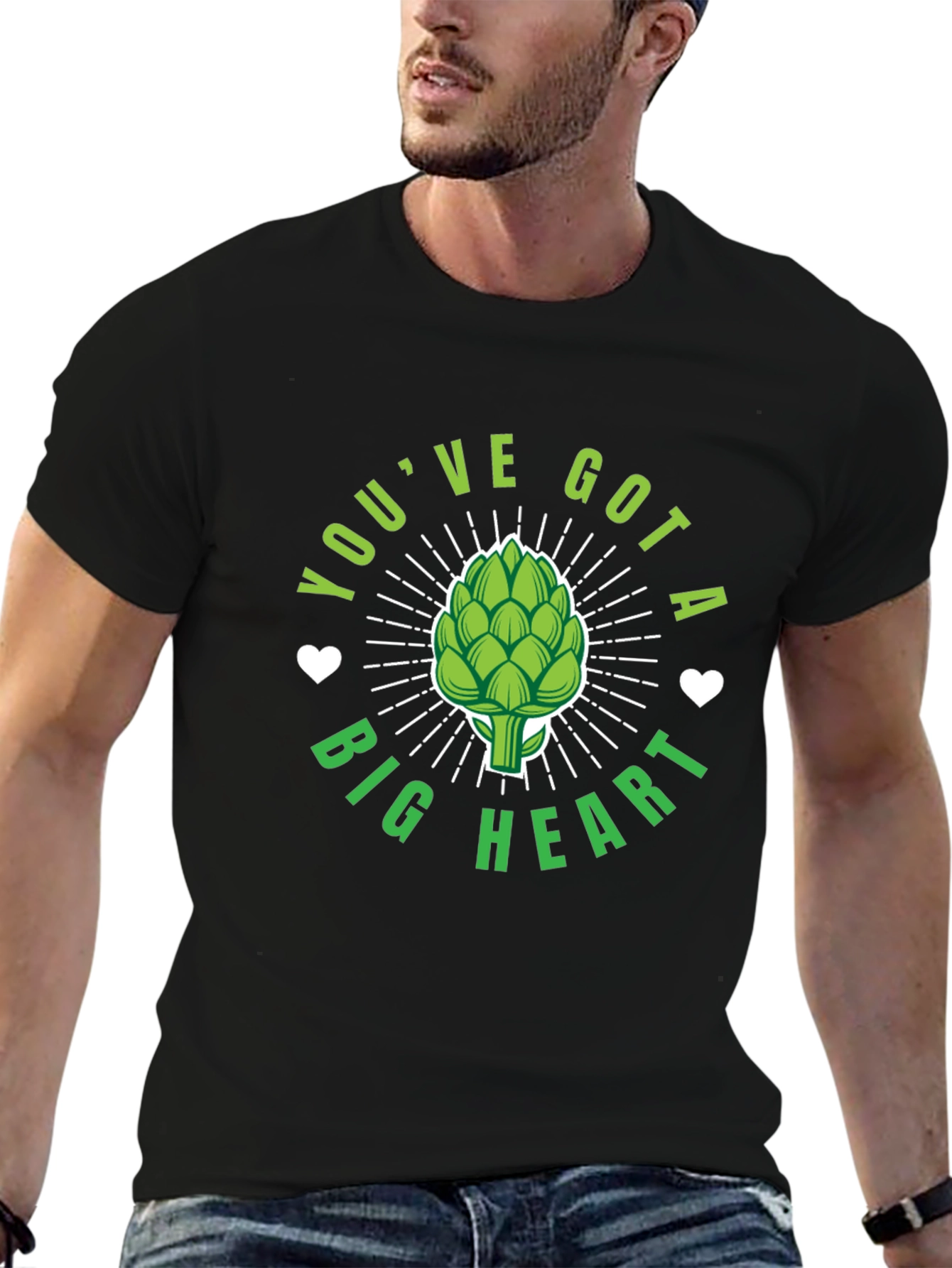 Youve Got a Big Heart Artichoke Graphic T-Shirt