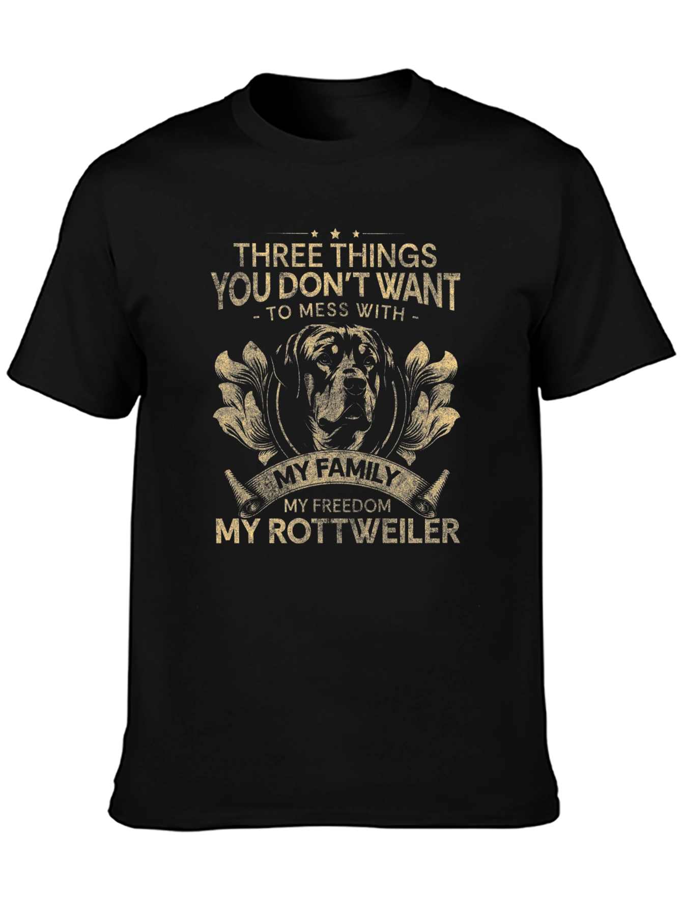 Rottweiler Family Freedom T-Shirt