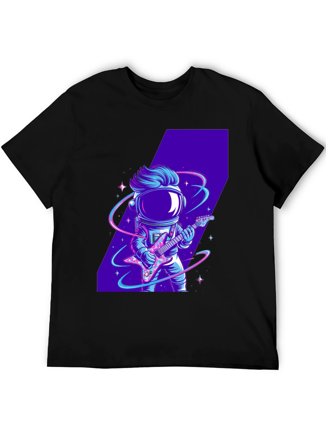 Astronaut Guitarist Graphic Tee