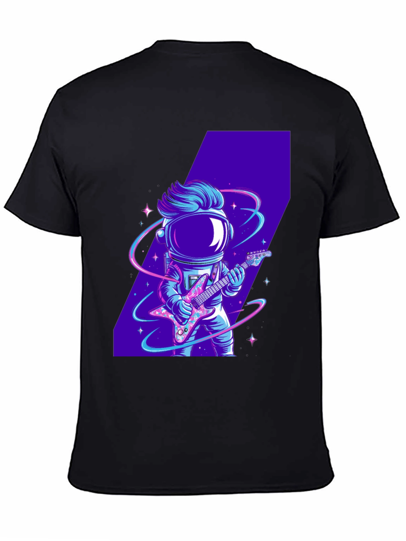 Astronaut Guitarist Graphic Tee