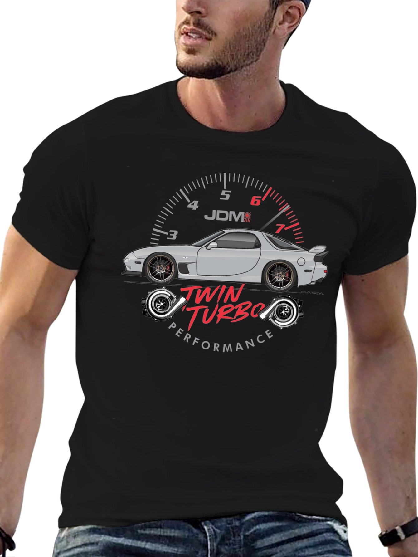 Twin Turbo JDM Car T-Shirt