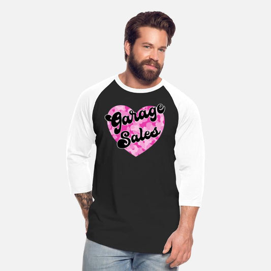 Garage Sales pink camo heart