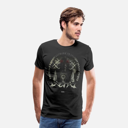 Gas Mask & Third Eye Vintage Tee Retro Apocalyptic