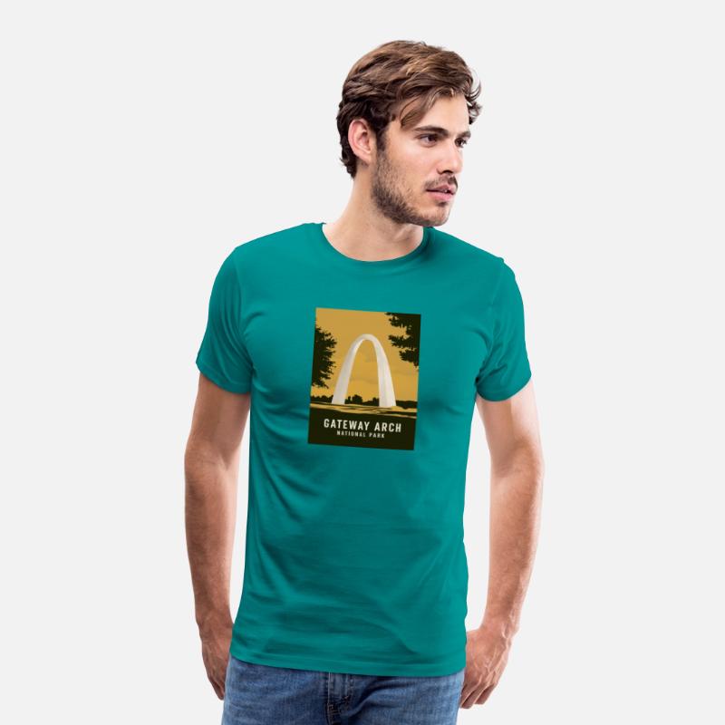 Gateway Arch National Park Travel Art