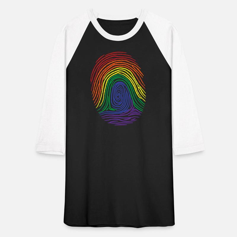 Gay Pride Rainbow Fingerprint - LGBTQ Pride Month