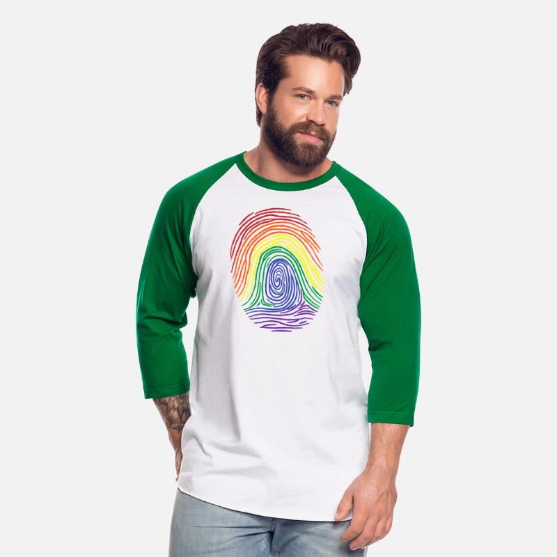 Gay Pride Rainbow Fingerprint - LGBTQ Pride Month