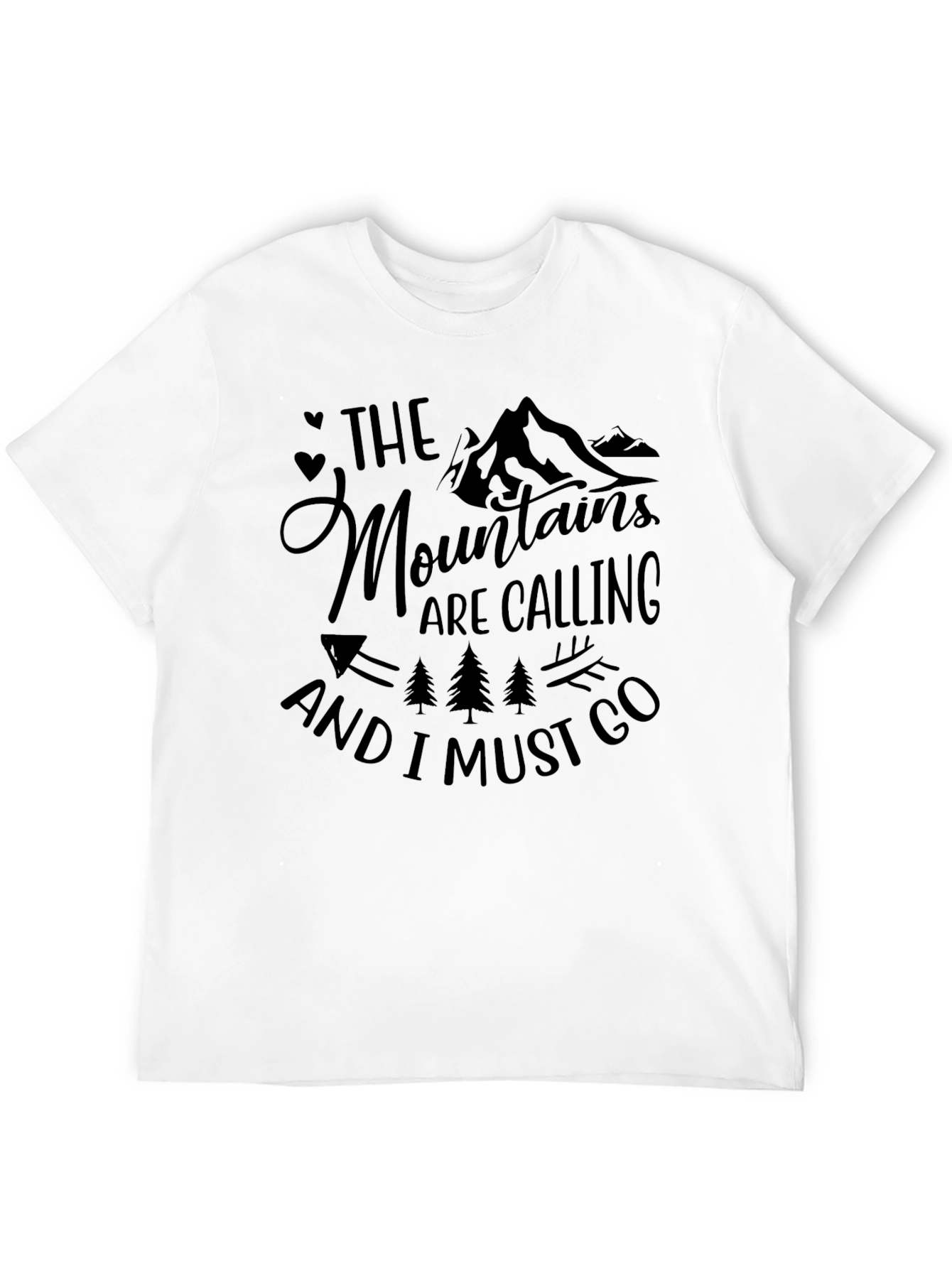 The Mountains Are Calling T-Shirt - Adventure Awaits!