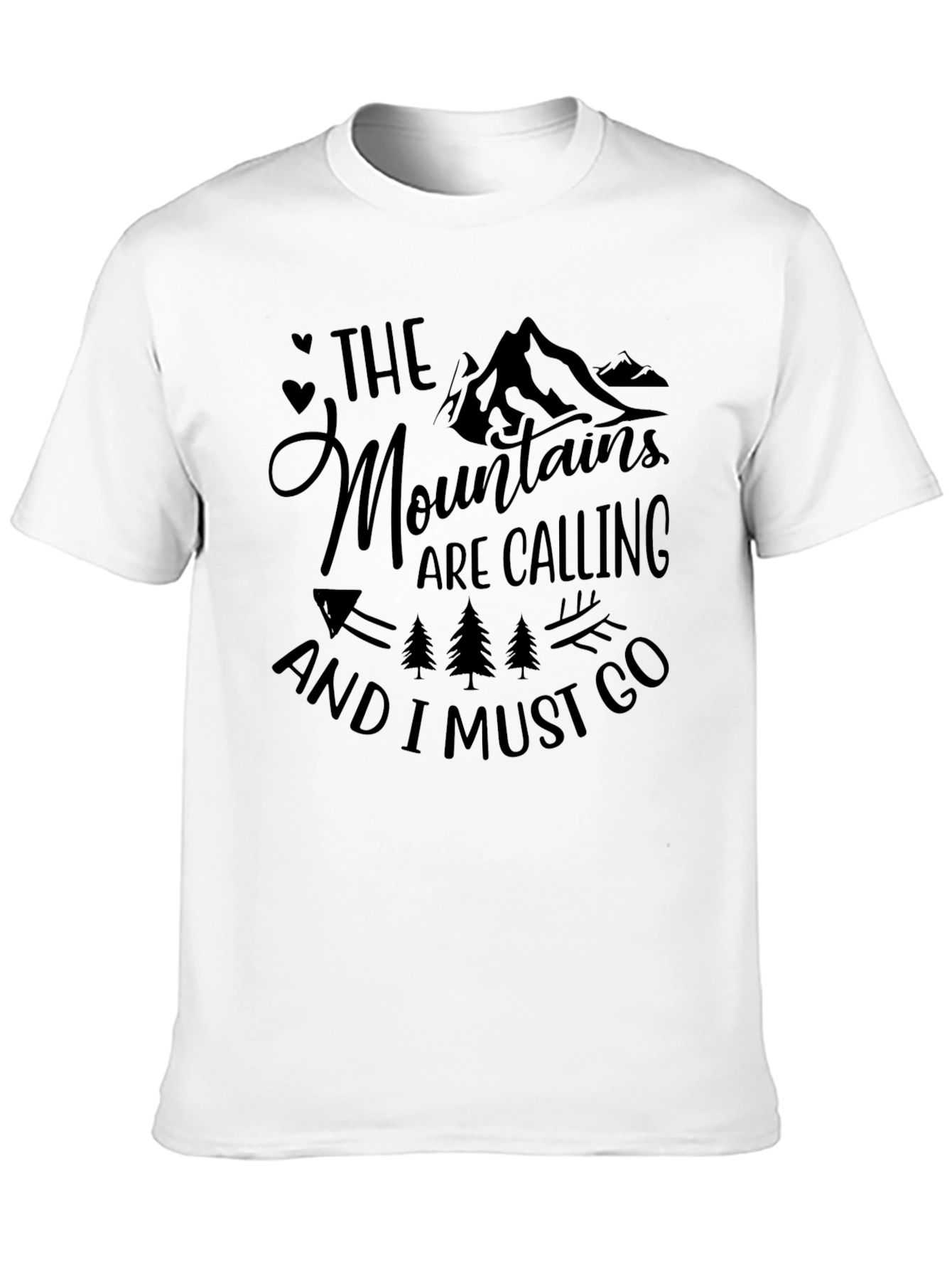 The Mountains Are Calling T-Shirt - Adventure Awaits!