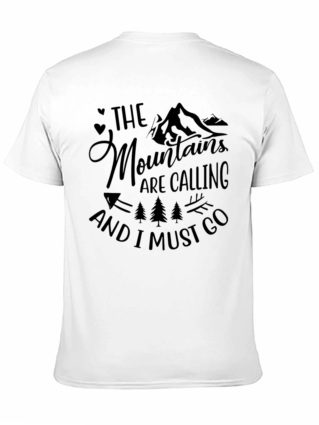 The Mountains Are Calling T-Shirt - Adventure Awaits!