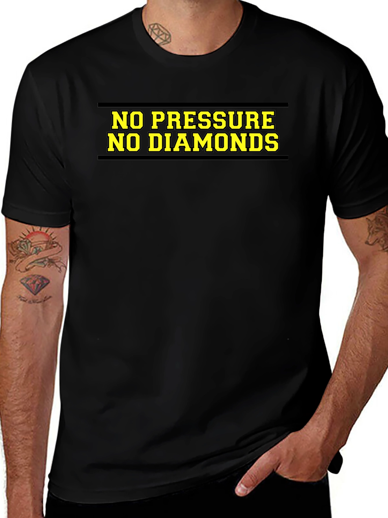 No Pressure No Diamonds Graphic Tee