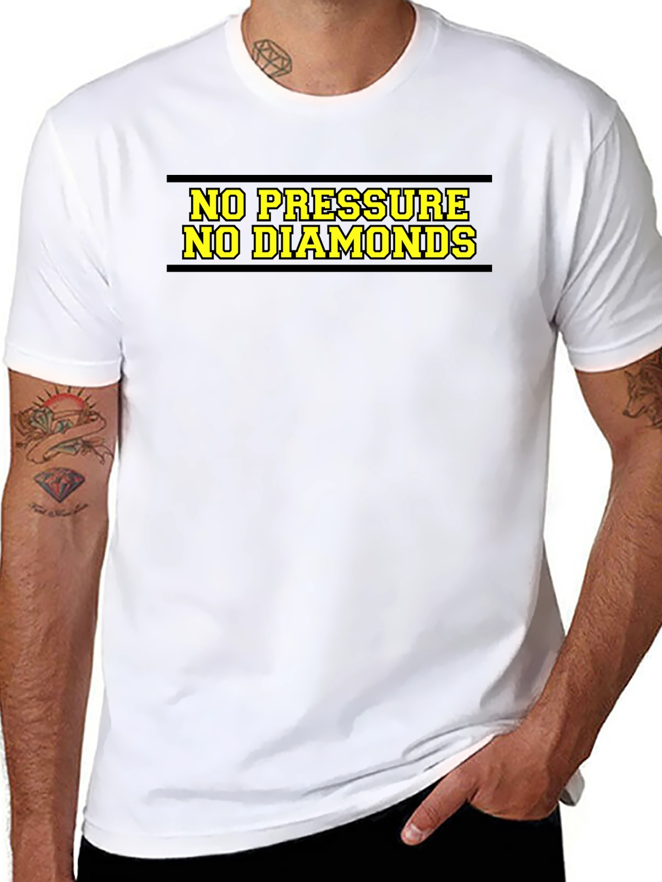 No Pressure No Diamonds Graphic Tee