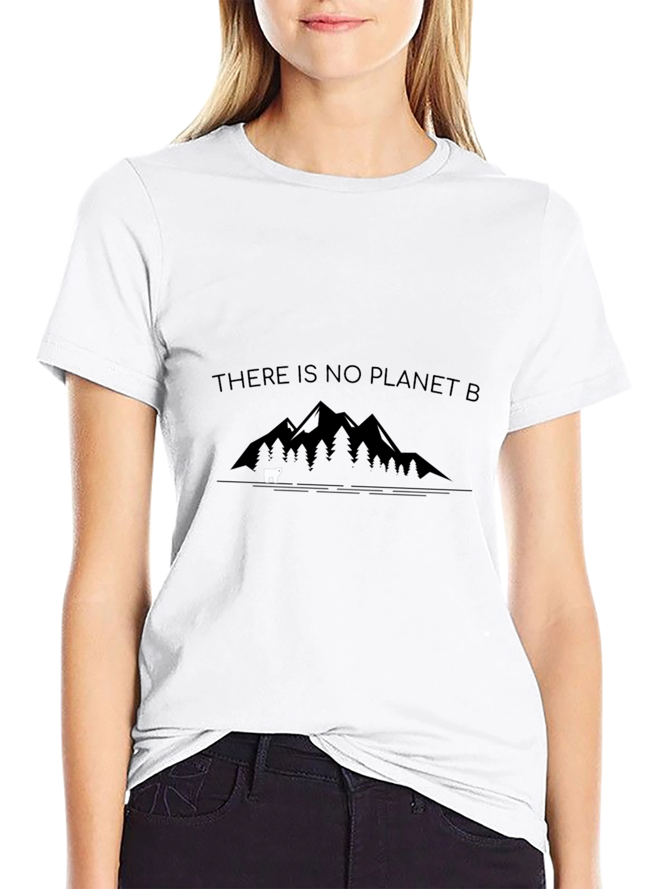 Eco-Friendly No Planet B Graphic T-Shirt