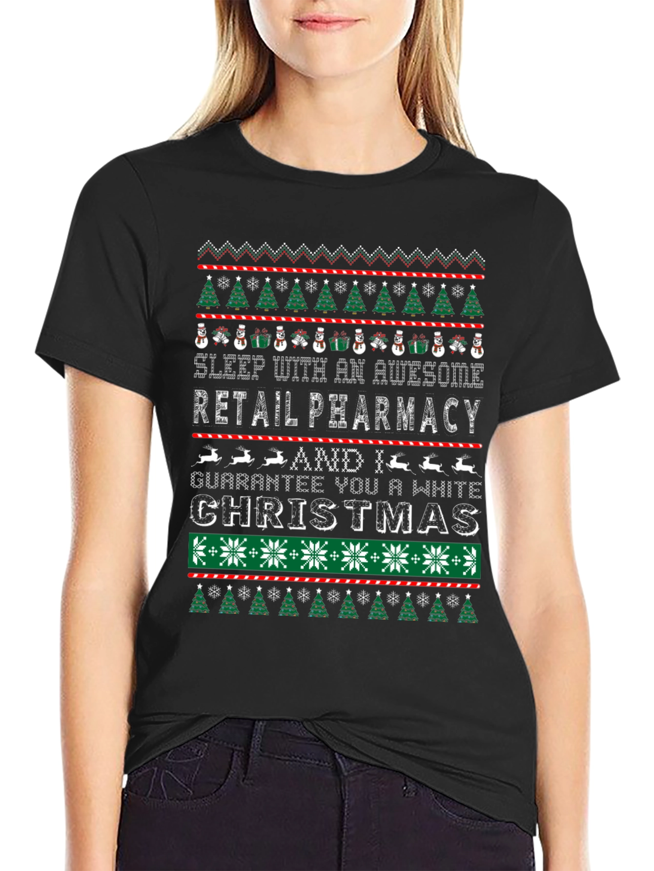 Retail Pharmacy Christmas T-Shirt