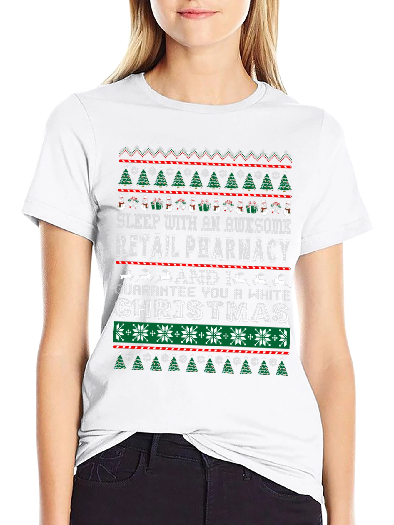 Retail Pharmacy Christmas T-Shirt