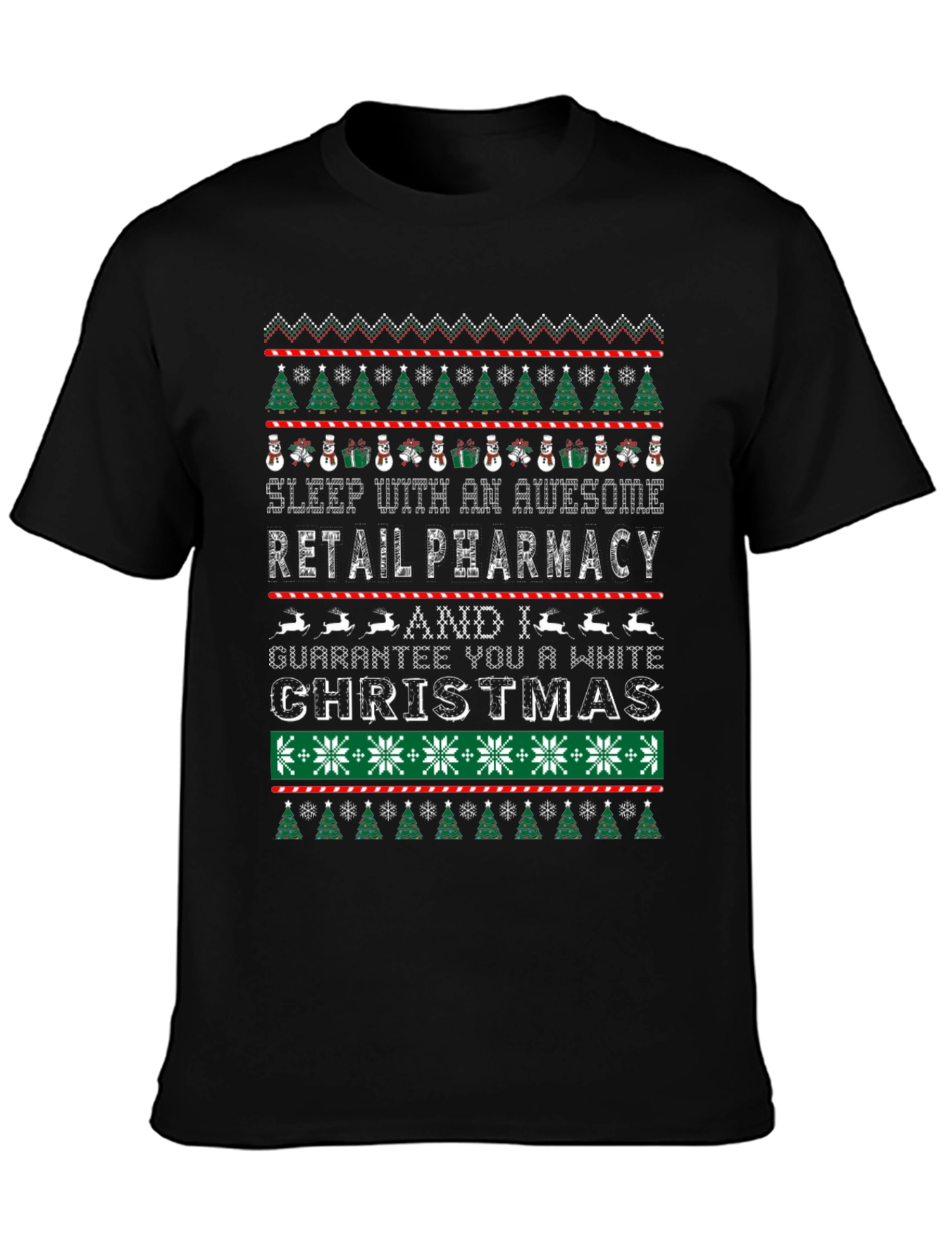Retail Pharmacy Christmas T-Shirt