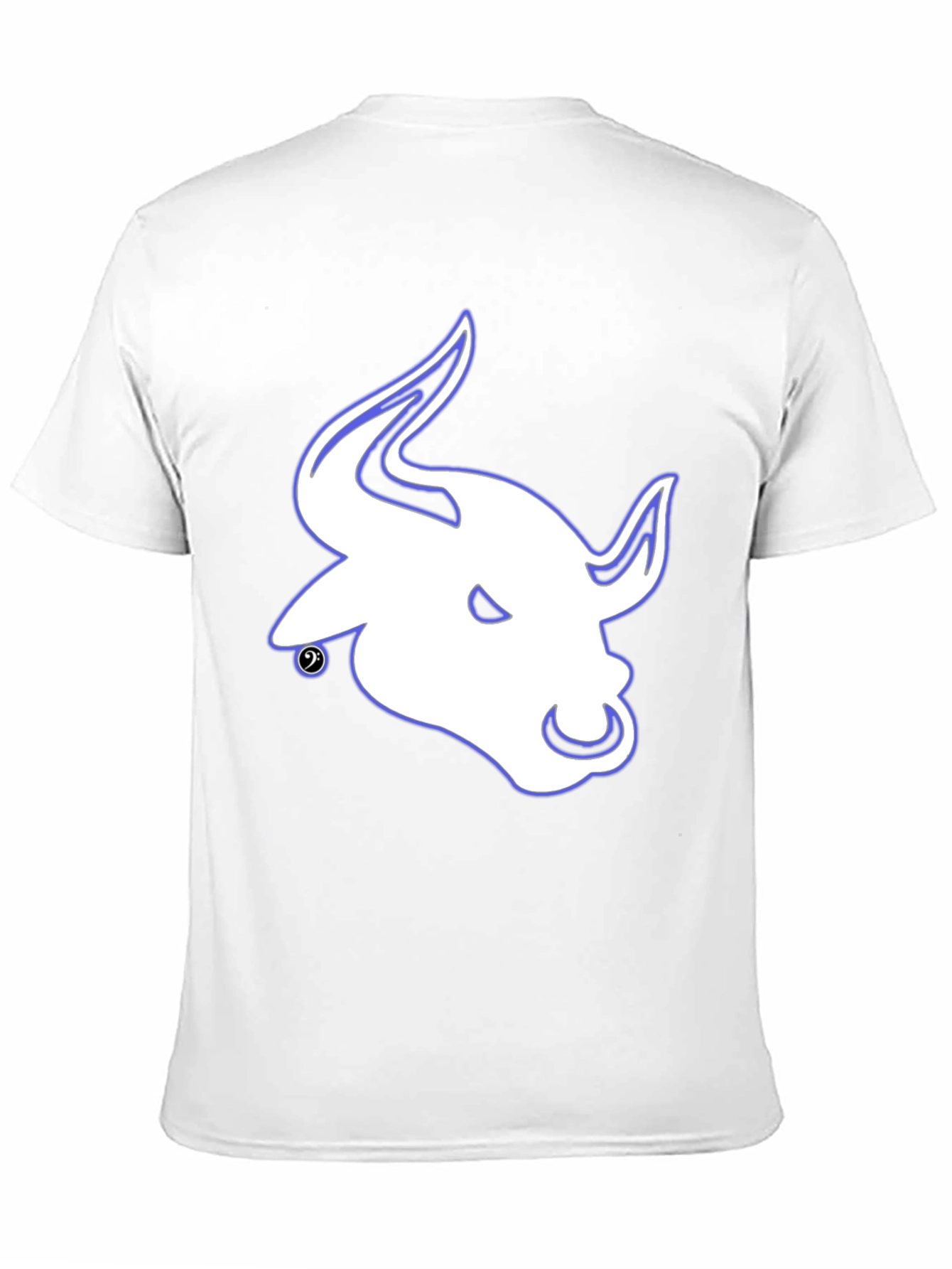 Bull Head Graphic Black T-Shirt