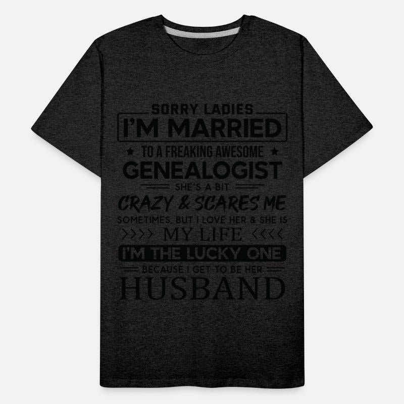 Genealogist Funny Saying For Husband