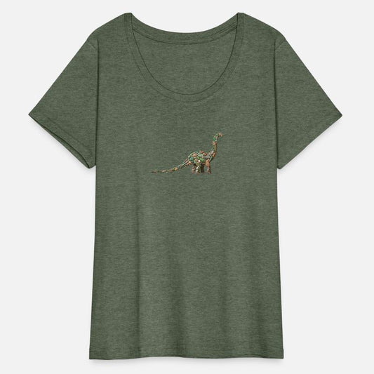 Gentle Giant: The Pebble-Crafted Brachiosaurus