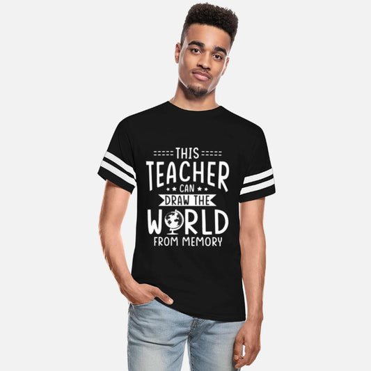 Geography Teacher Draws The World