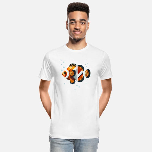 Geometric Clownfish - Abstract Underwater World