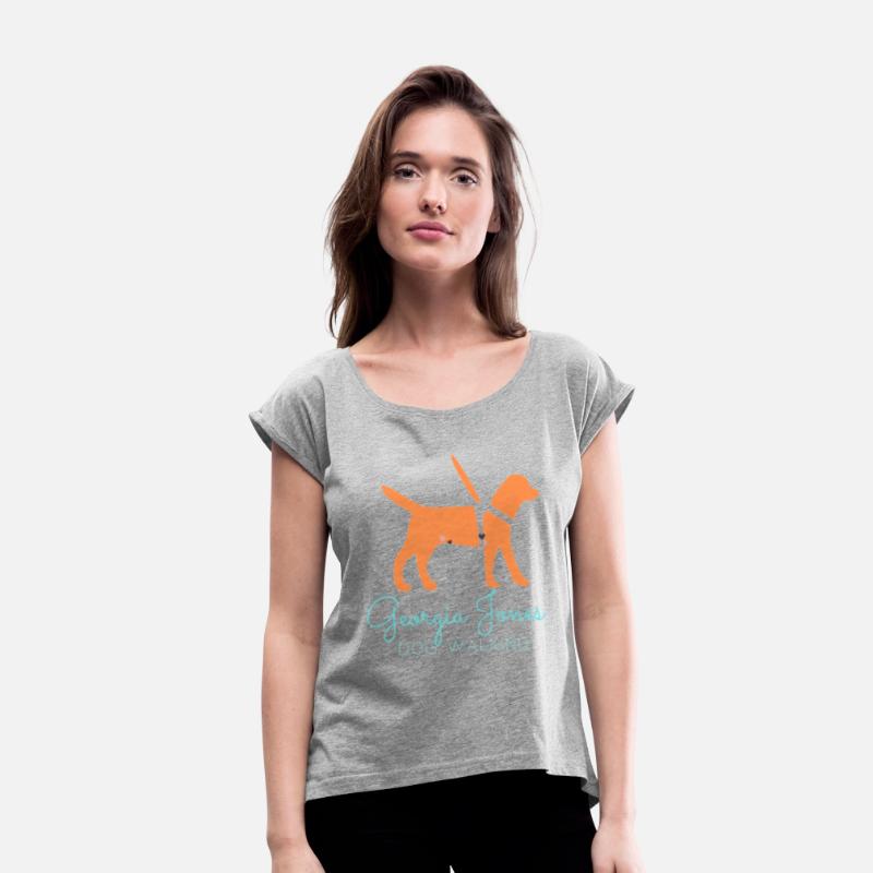 GEORGIA JONES DOG WALKING TESHIRT