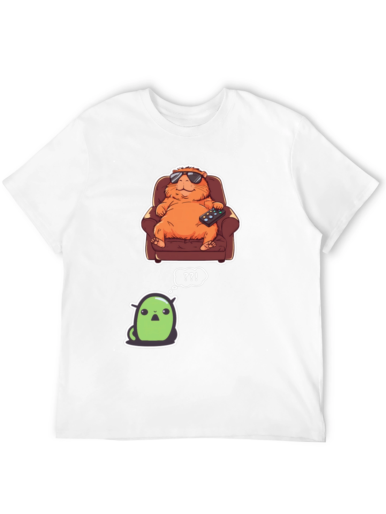 Cartoon Character Graphic T-Shirt