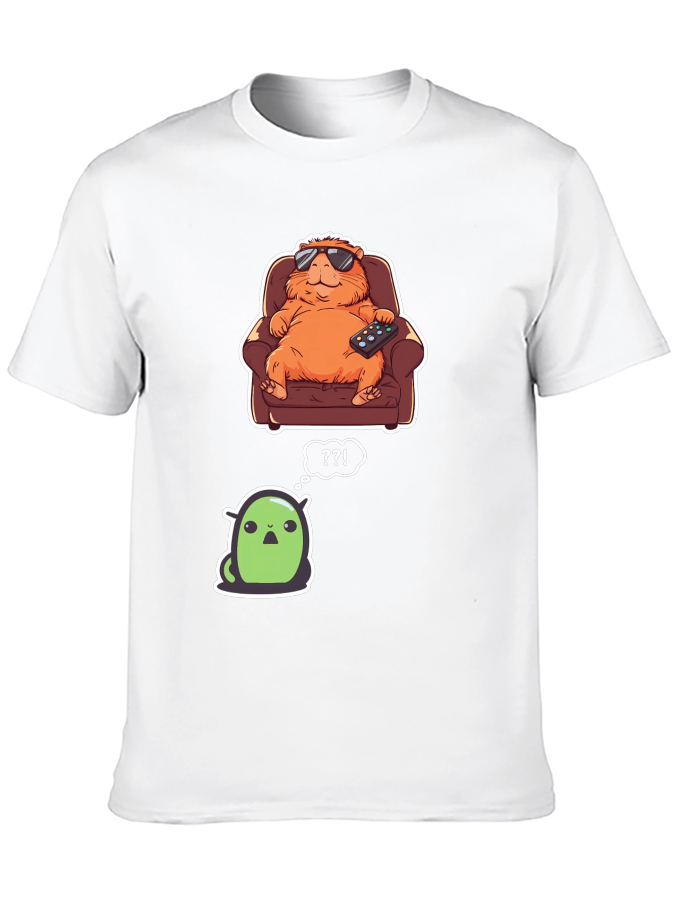 Cartoon Character Graphic T-Shirt