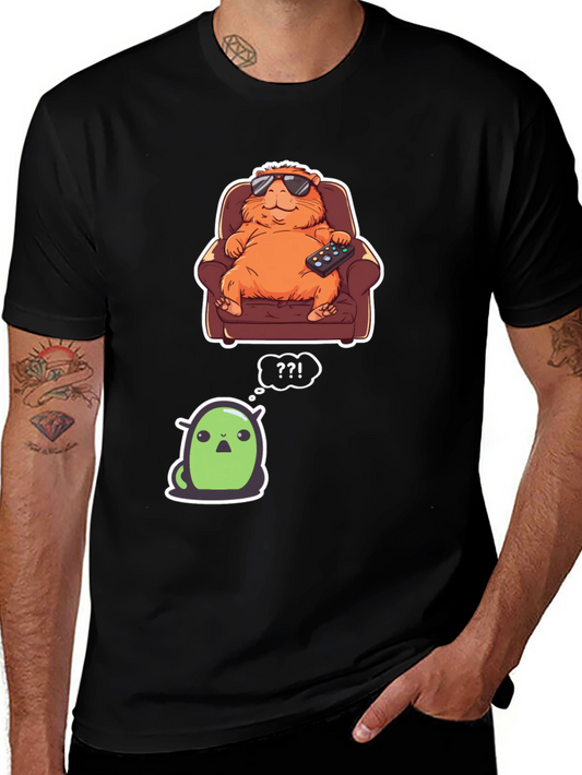 Cartoon Character Graphic T-Shirt