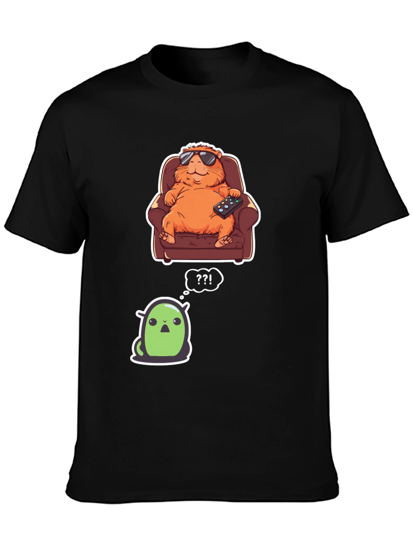 Cartoon Character Graphic T-Shirt