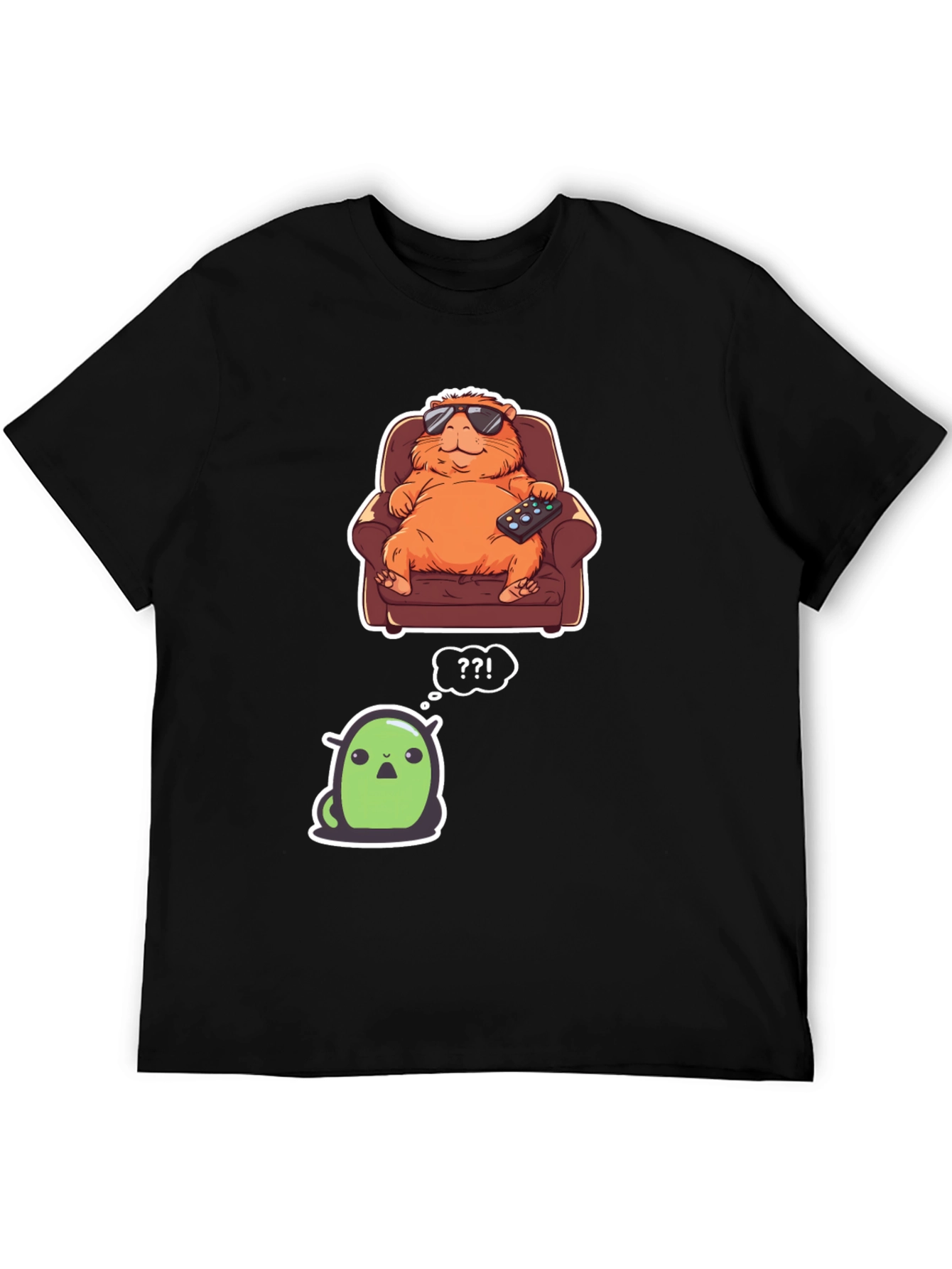Cartoon Character Graphic T-Shirt