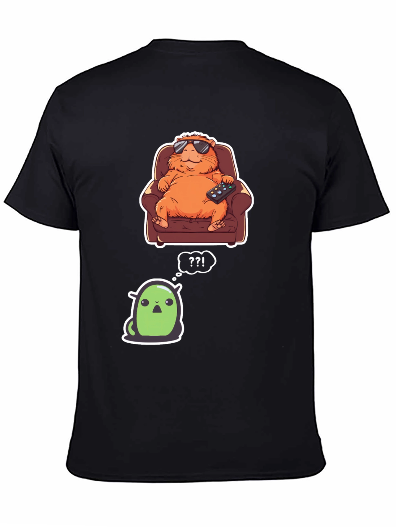 Cartoon Character Graphic T-Shirt