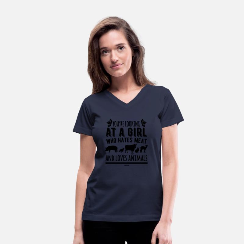 Girl loves animals vegan gift