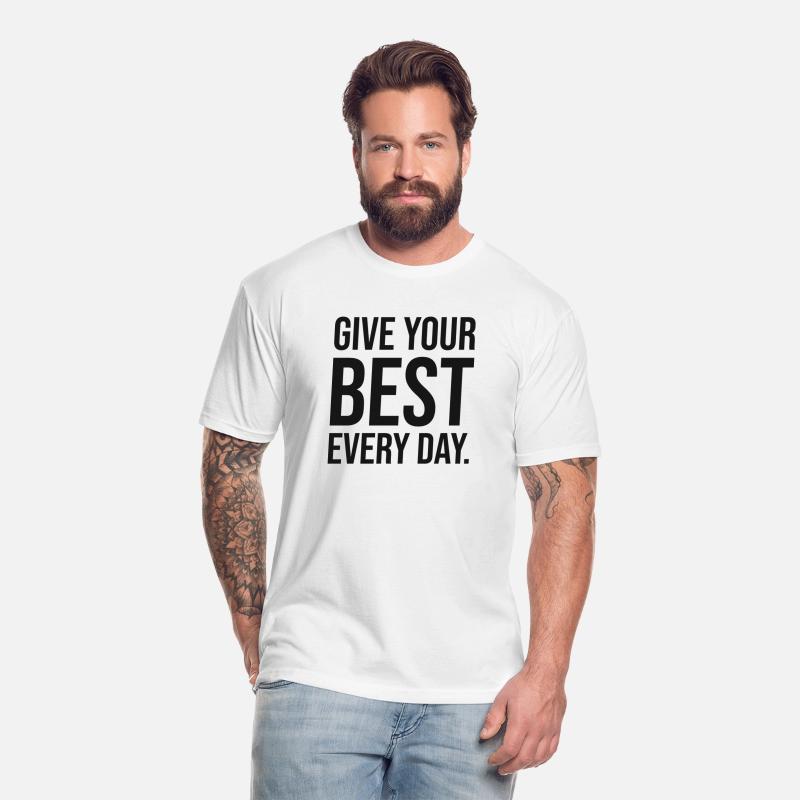 give your best every day BLACK