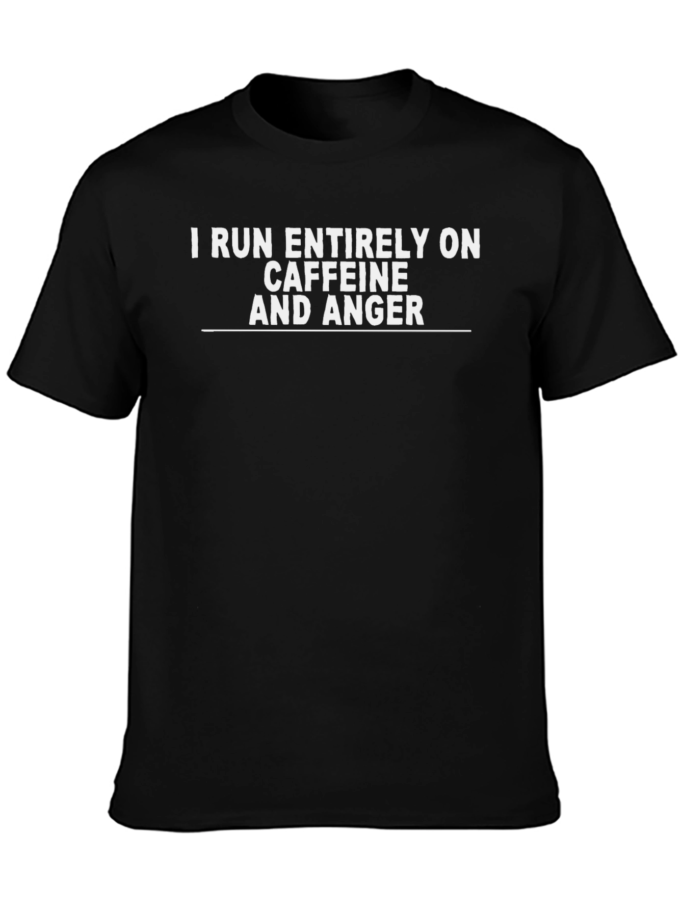 Caffeine & Anger Graphic Tee - Funny T-Shirt