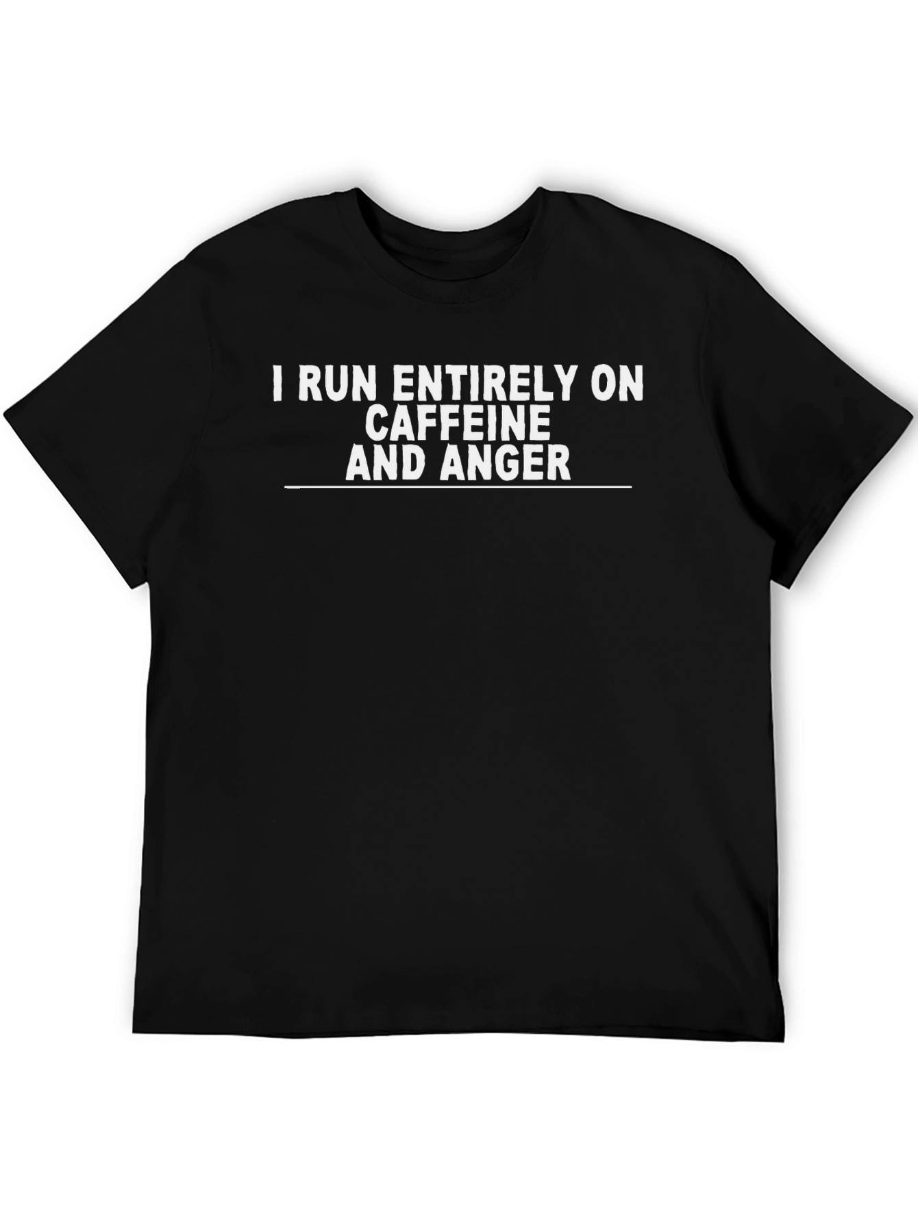 Caffeine & Anger Graphic Tee - Funny T-Shirt