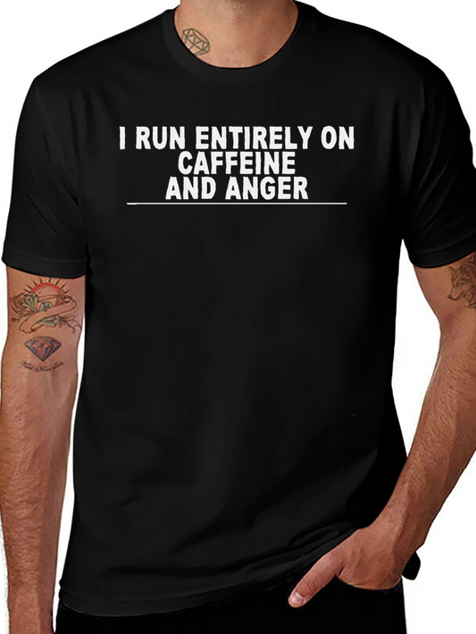 Caffeine & Anger Graphic Tee - Funny T-Shirt