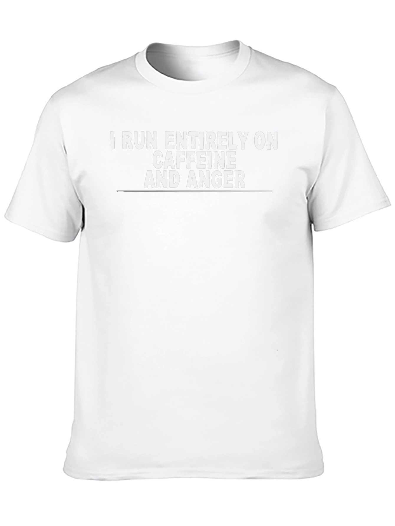 Caffeine & Anger Graphic Tee - Funny T-Shirt