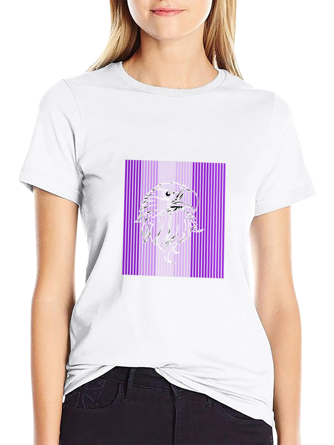 Eagle Graphic Black T-Shirt