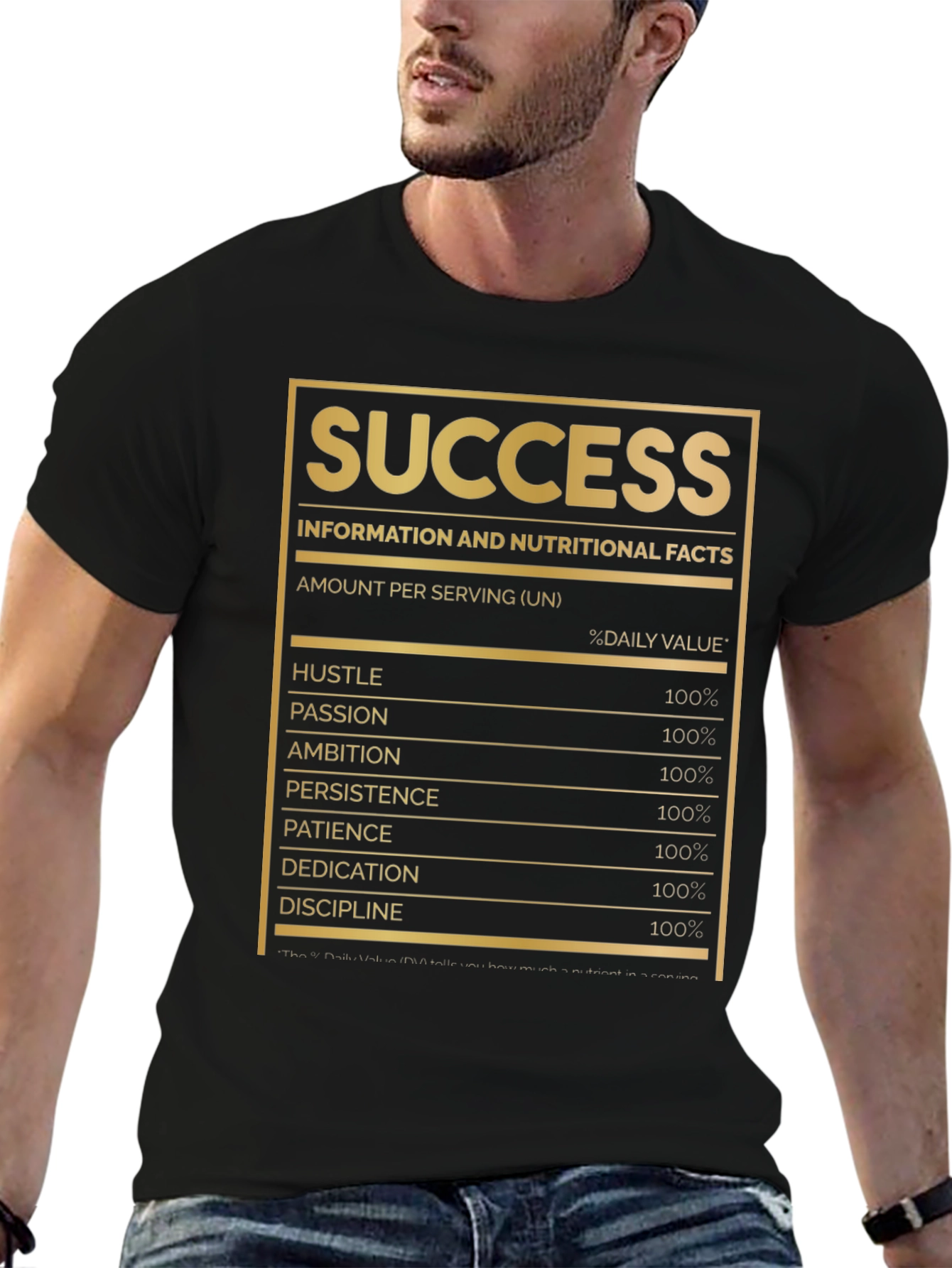 Success Nutrition Facts T-Shirt