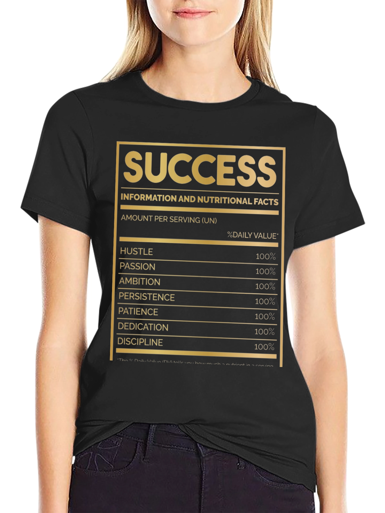 Success Nutrition Facts T-Shirt