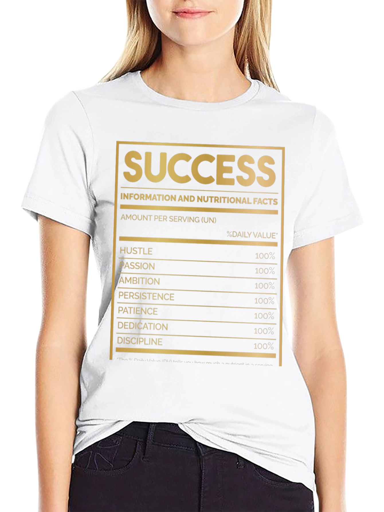 Success Nutrition Facts T-Shirt