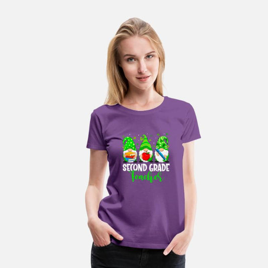 Gnomes 2Nd Grade Teacher Squad St Patricks Day Sch
