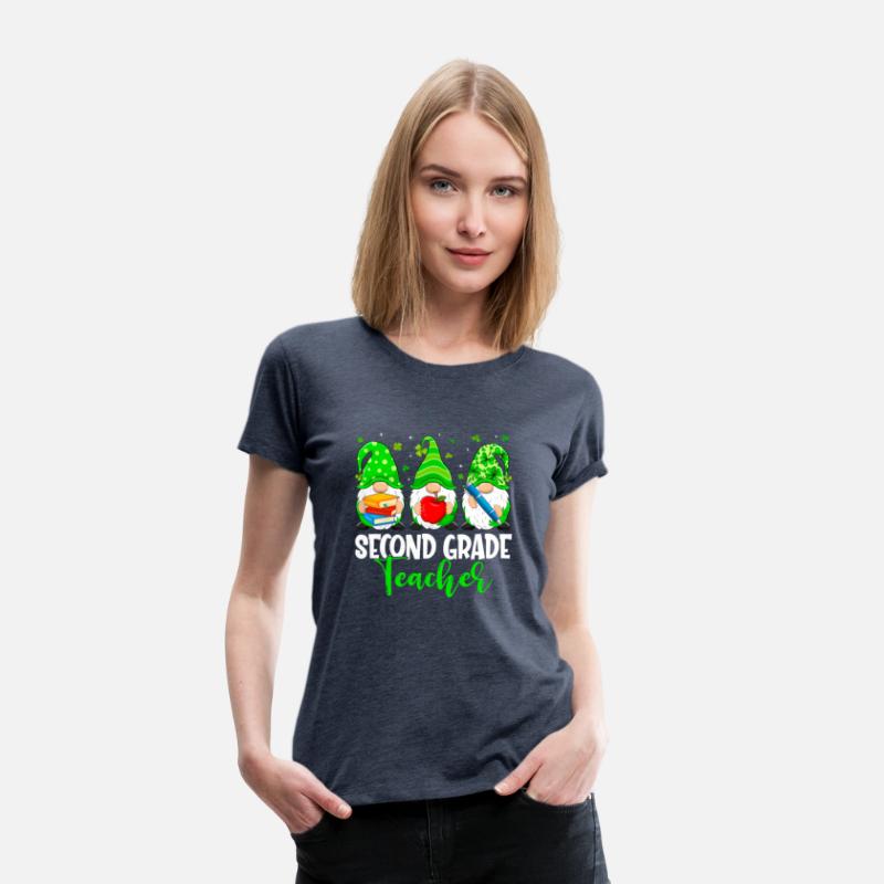 Gnomes 2Nd Grade Teacher Squad St Patricks Day Sch