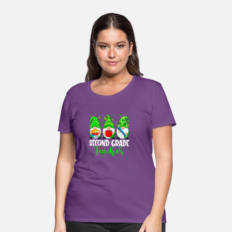 Gnomes 2Nd Grade Teacher Squad St Patricks Day Sch