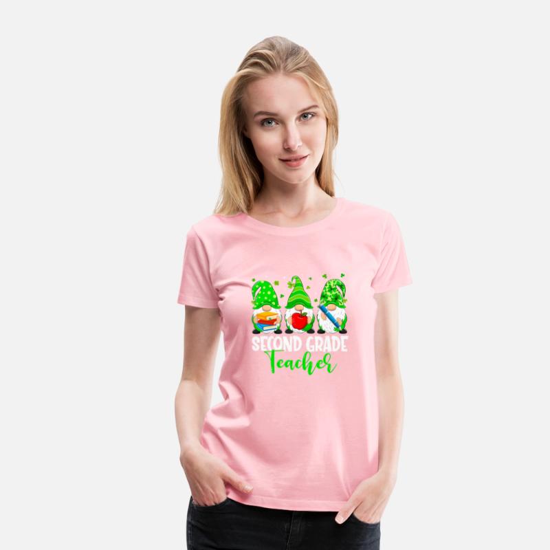 Gnomes 2Nd Grade Teacher Squad St Patricks Day Sch