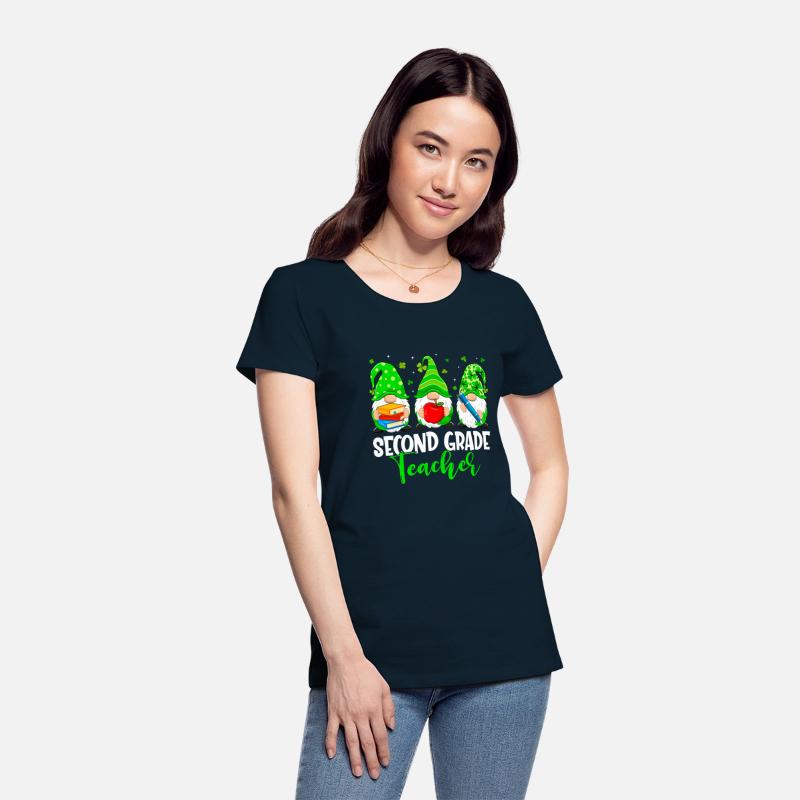 Gnomes 2Nd Grade Teacher Squad St Patricks Day Sch