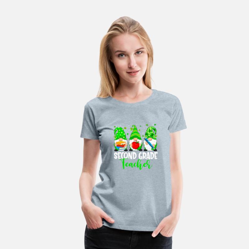 Gnomes 2Nd Grade Teacher Squad St Patricks Day Sch