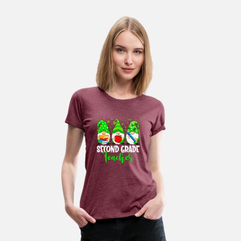 Gnomes 2Nd Grade Teacher Squad St Patricks Day Sch