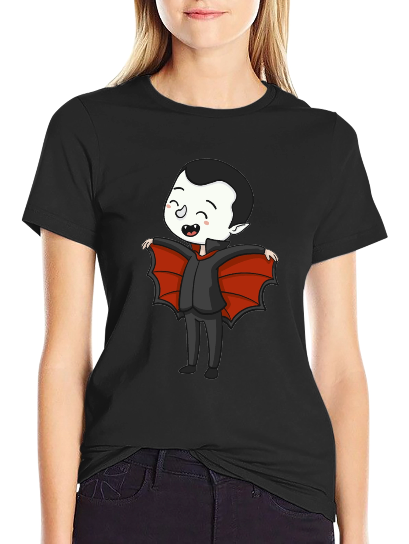 Cute Cartoon Vampire T-Shirt
